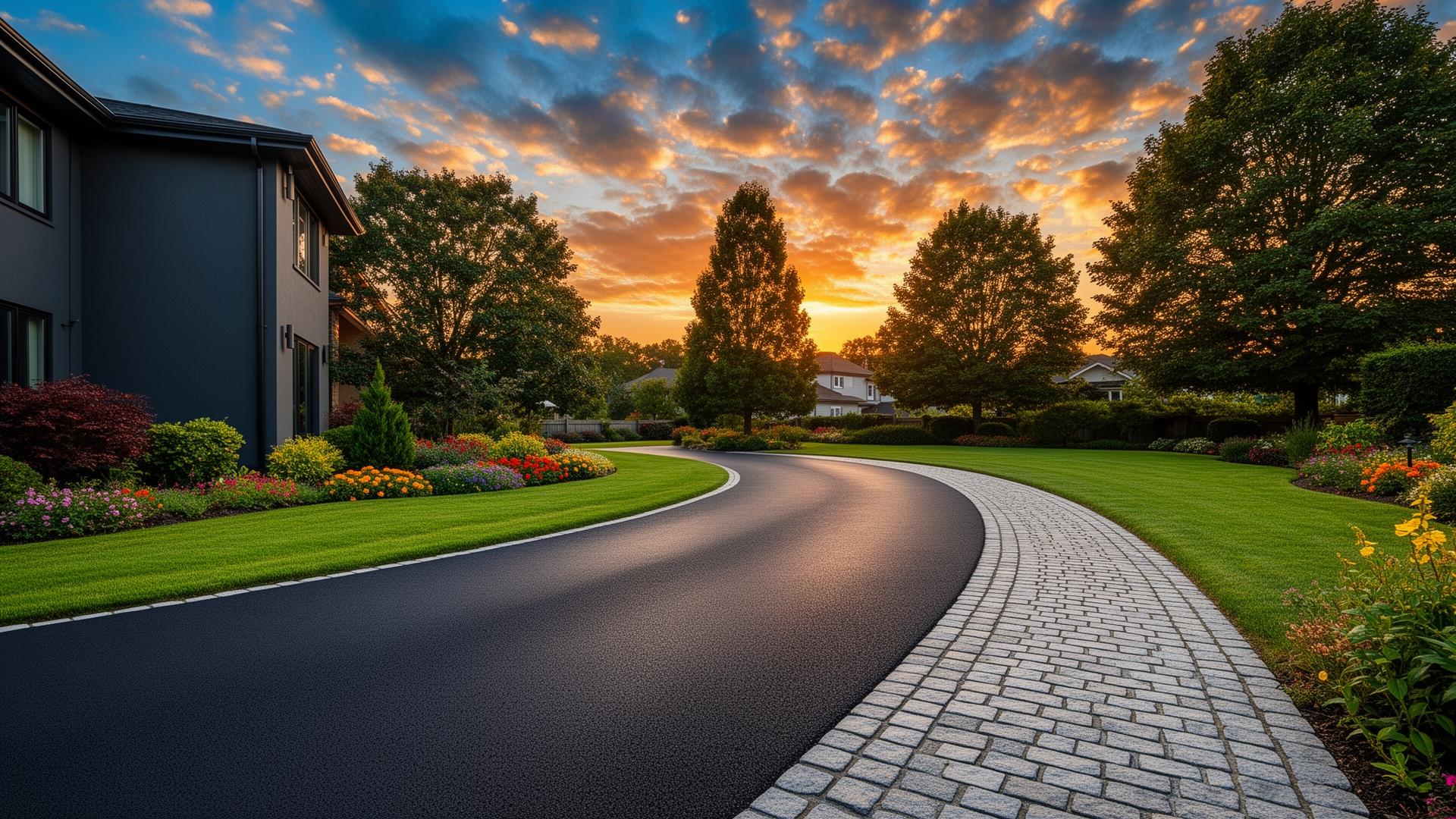 Premium tarmac driveway