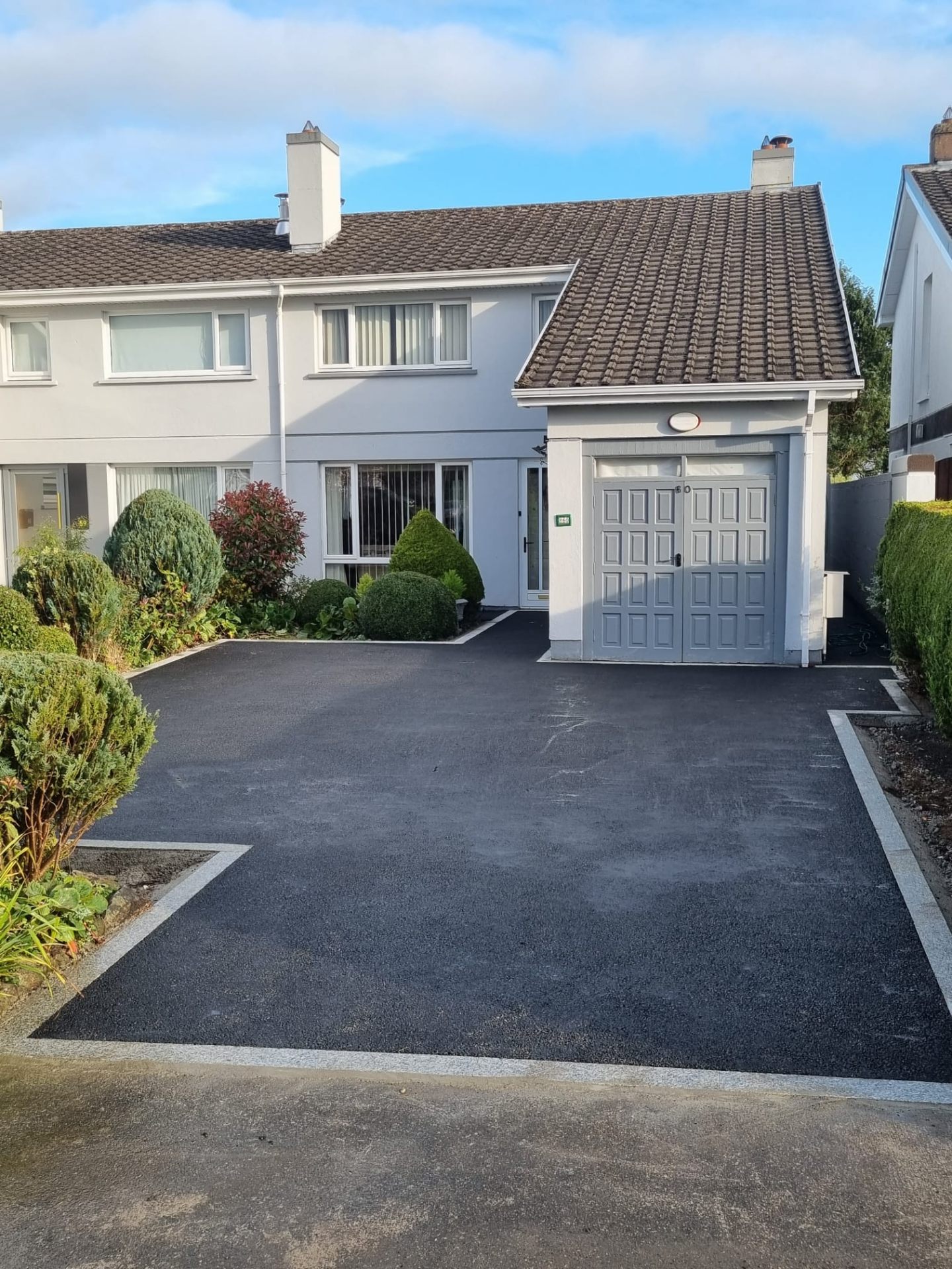 Modern Tarmac Entrance