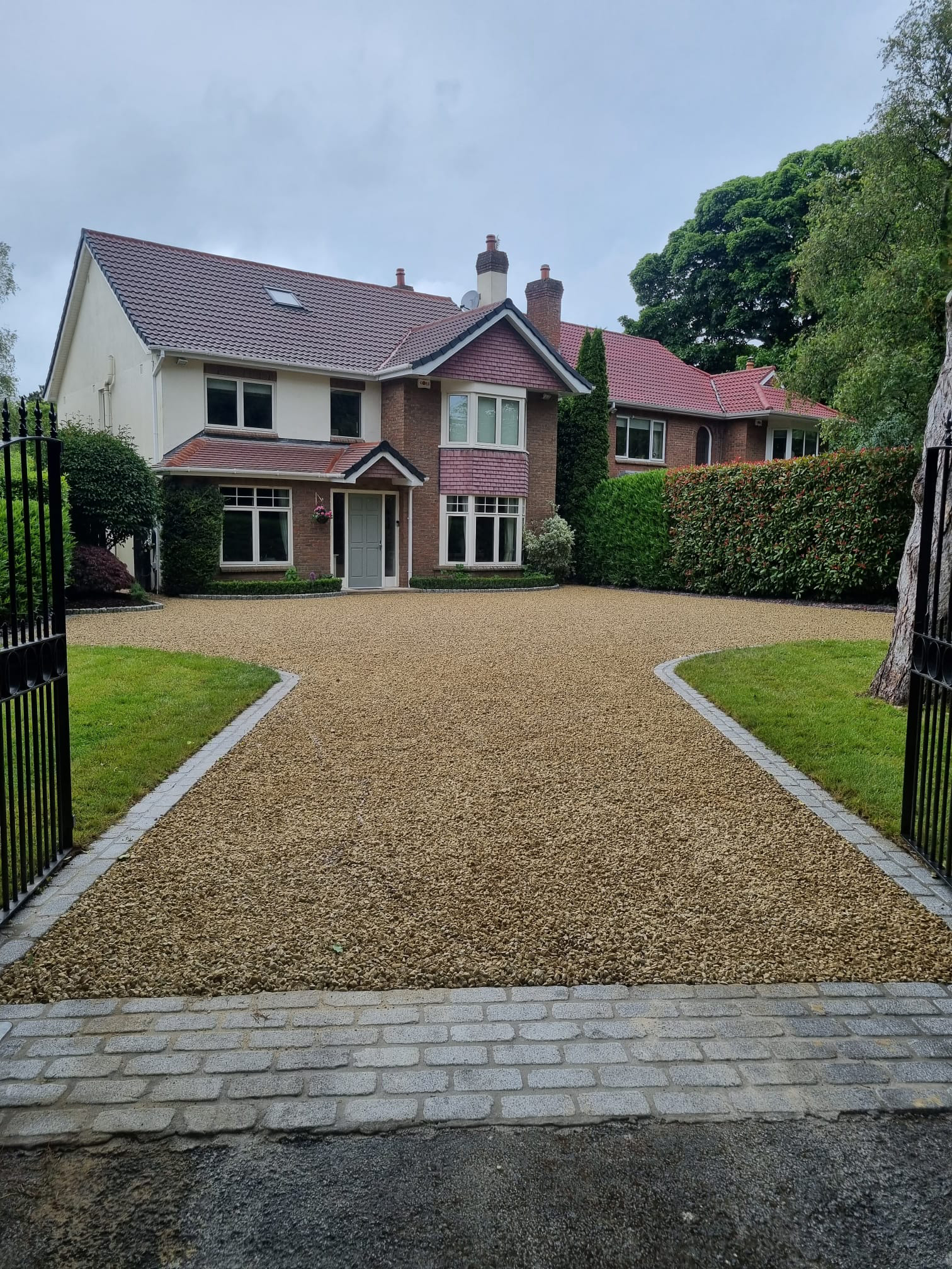 Driveway with Drainage